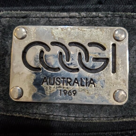 Coogi Jeans Mens Black Embroidered Logo Pocket Size 13/14 X 33 RN#121510 - Picture 4 of 14